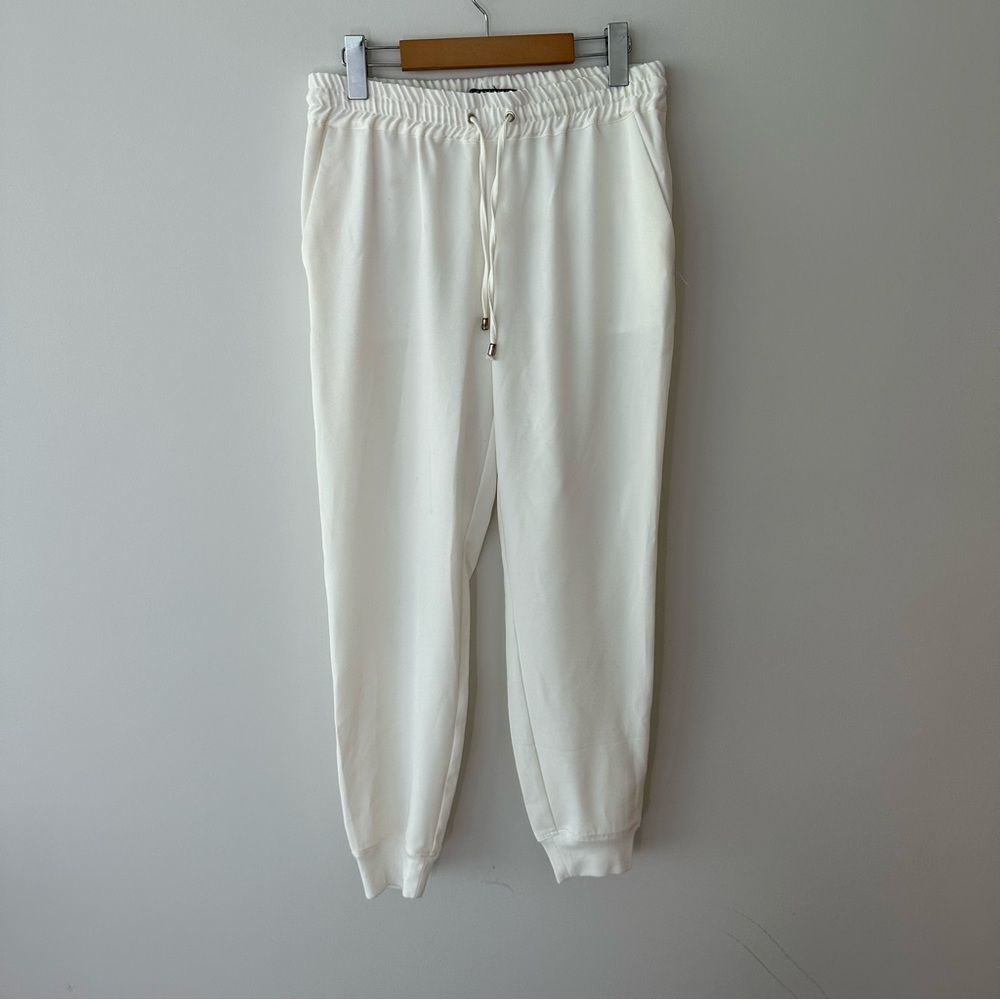 White business casual trousers